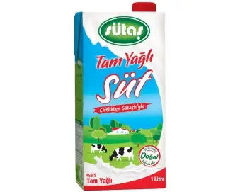 TAM YAĞLI UHT SÜT 1 LT